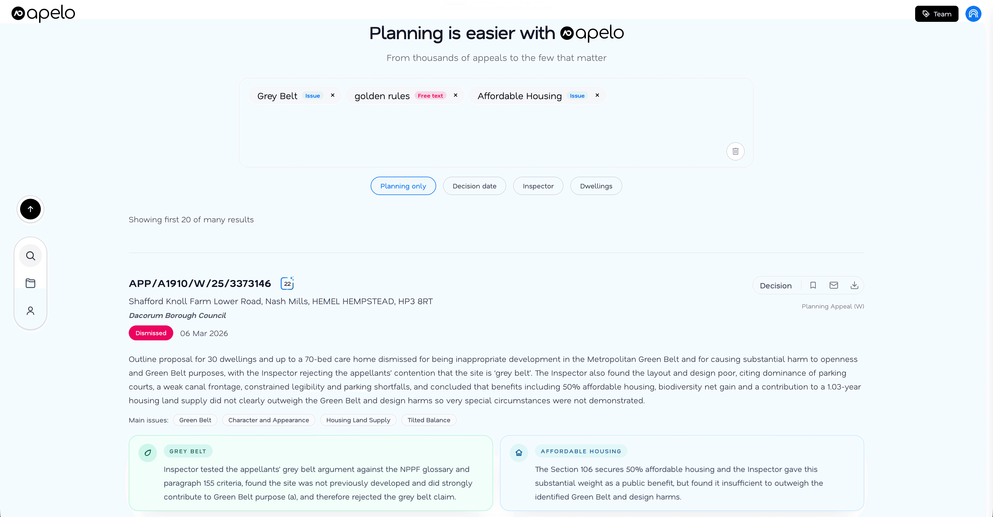 Apelo app screenshot